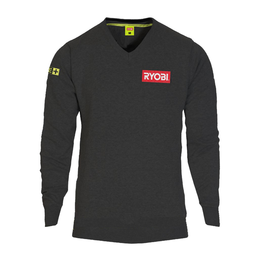 Ryobi 2017 Grey Knitted Jumper (L)