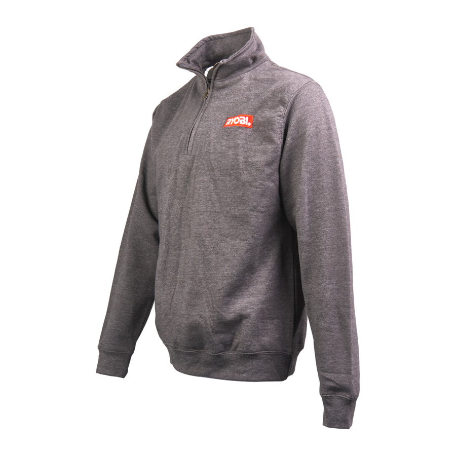 Ryobi 2018 Grey Quarter zip sweatshirt (XXL)